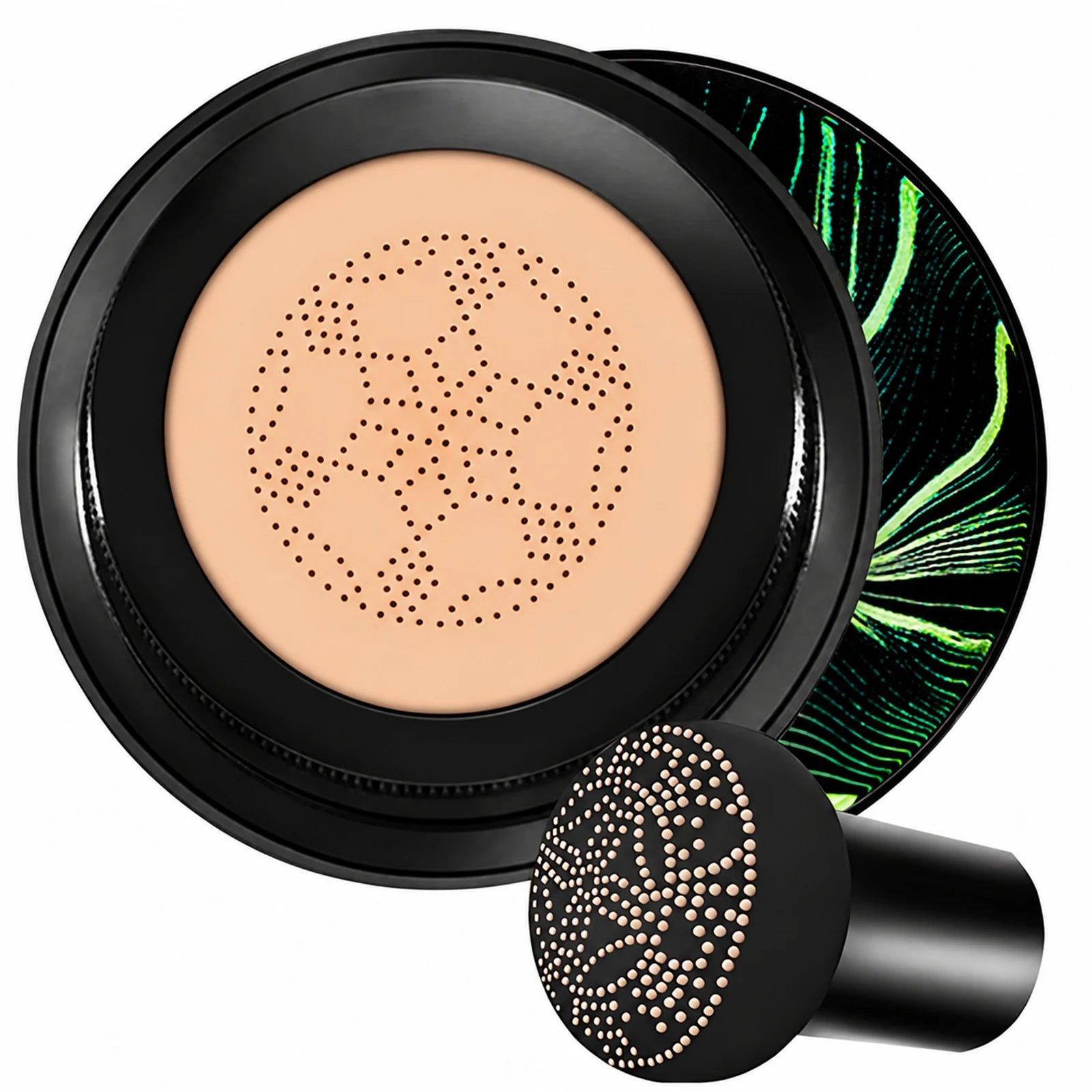 Cushion CC cream compact and puff